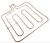 32001569 Resistencia superior y grill(56,400V 1600+1100W)