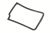 AB.50.0018.57 PEDAL SEAL STRIP AFTER SALE ASSY. FRONT; C8 C10; C SERIES
