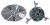 Motor Ventilador    ,adaptable paraHSG856XC1B6 4370000000