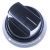 450936007 HOB KNOB-PAN BLACK