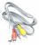 Conectores Cinch Video ,adaptable paraGZRX515BEU 2102800000