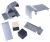 DA91-06241E ASSY INSTALL-REVERSIBLE KIT;AL PEARL SIL