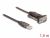 62646 Adaptador USB 2.0 Tipo-A a 1 x serie RS-232 D-Sub 9 pines con tornillos 1,5m