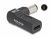 60005 Adaptador para cable de carga de portátil con toma USB Type-C a conector HP 7,4x5,0mm angulado 90°