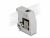 86959 Adaptador para riel DIN con módulo Keystone RJ45 hembra a RJ45 hembra Cat.6A