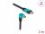 86993 Cable HDMI High Speed con conector recto a conector acodado 90° hacia abajo 48Gbps 8K 60Hz 3m