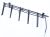 858813 FOLDABLE DIVISIBLE PLATE RACK R ASSY