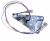 870543 UPPER HINGE WITH CABLE SET ADV E-LV070