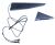 14008-02650400 EXTERNE ASUS SMA DIPOLE ANTENNE