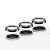 0460 PanzerGlass Hoops protector de lente de cámara PASSEND FÜR SAMSUNG Galaxy S23 FE | negro