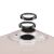 1142 PanzerGlass Hoops protector de lente de cámara iPhone 13 mini | 13 | negro