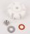 642001008227 CONNECTING WHEEL ASSY WHITE