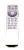 G0401-000234 Mando a distancia RC933 FUB1 GUNCOLOR