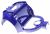 DJ61-01124B Gehäuse Mitte: SC4300, ABS, Midnight Blue